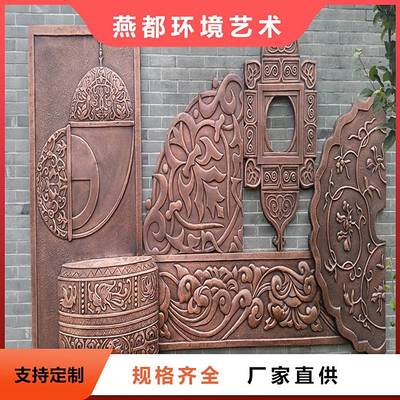 精致铜韵，匠心铸就——室内外墙面铜浮雕的艺术与定制