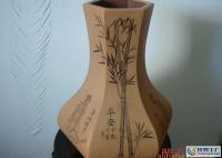 加工精品陶瓷工艺品紫砂花瓶,《六方蒜头瓶》[供应]_世界工厂网中国产品信息库